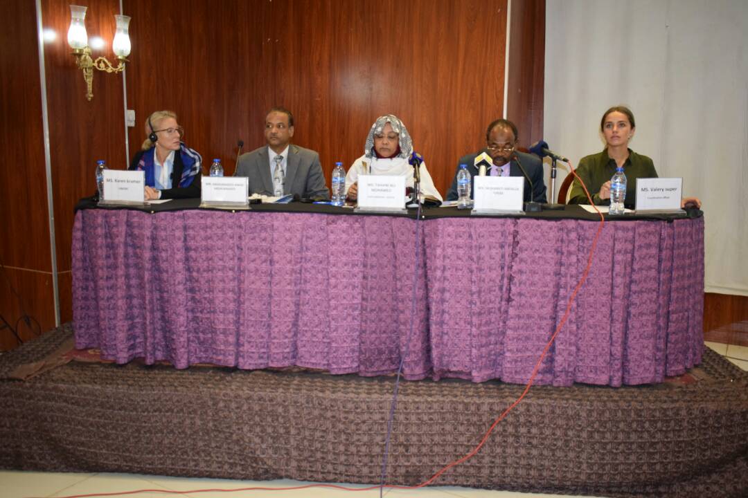 د.تهاني وزيرة الدوله بوزارة العدل تؤكد تطلع السودان الي تعاون فاعل مع دول منظمة البحيرات العظمي