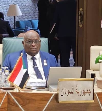وزير العدل :  يطالب مجلس وزراء العدل العرب بإدانة الانتهاكات الجسيمة لقوات الدعم السريع المتمردة