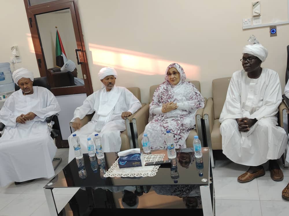 وكيل وزارة العدل:  تتلقى  التعازي في رئيس الإدارة القانونية بالشركة السودانية للتوليد المائي 